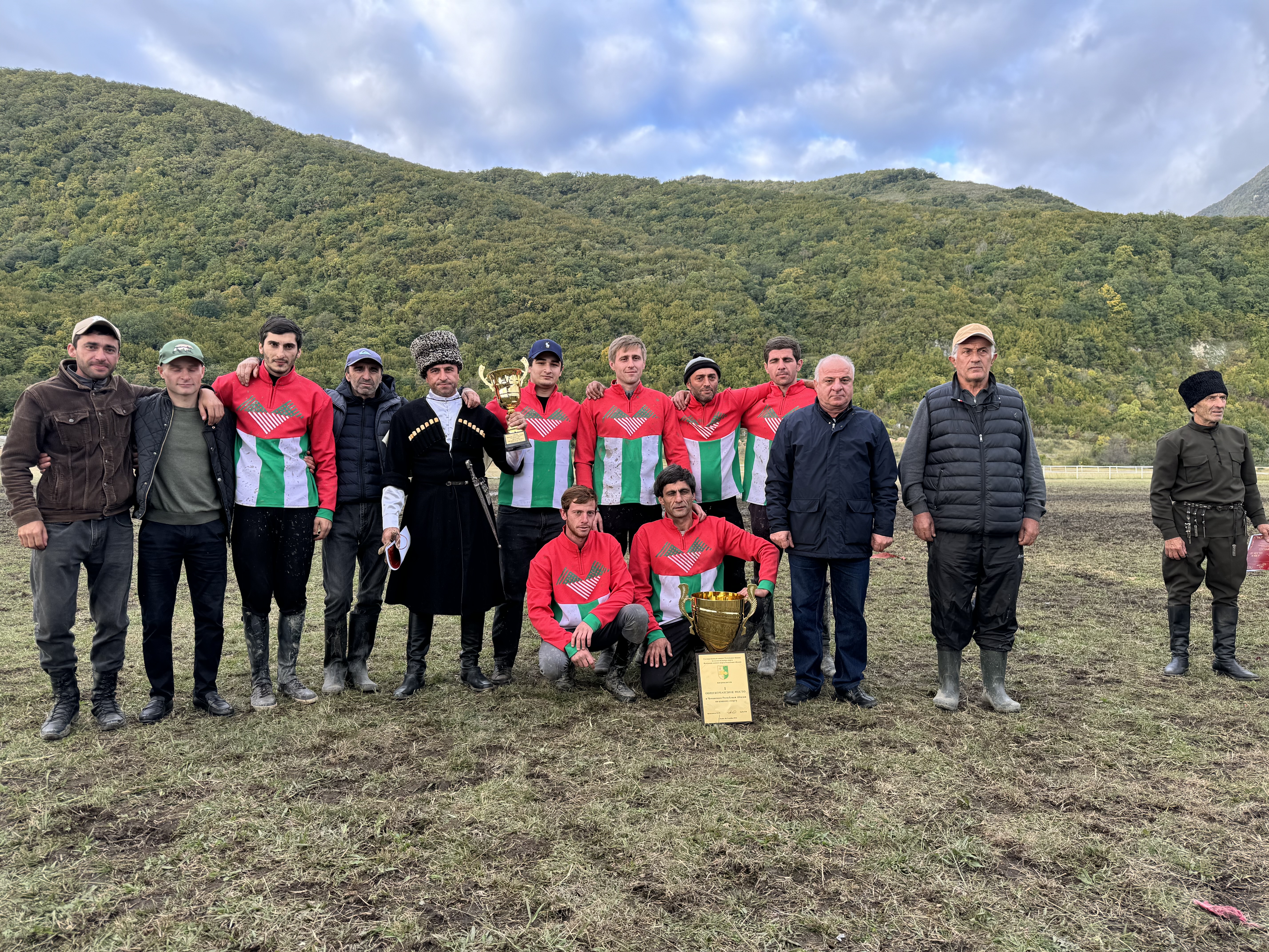 Команда РРНП — чемпион Абхазии по конному спорту, 2024.